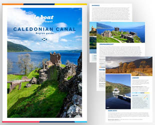 Click to view the Regional Guide for Le Boat's Scottish Cruise Vacations
