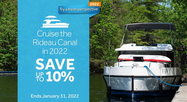 Le Boat - save up to 10% on the Rideau Canal