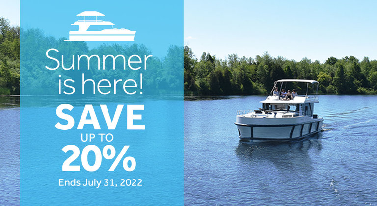Le Boat - save up to 20% on the Rideau Canal